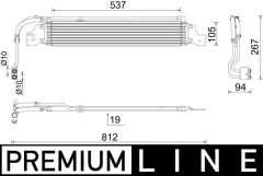 MAHLE CLC288000P — Radiator ulei cutie de viteze automată