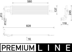 MAHLE CLC290000P — Radiator ulei cutie de viteze automată