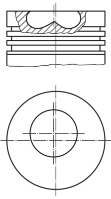 MAHLE 257PI00100000 — Piston motor