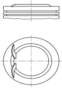 MAHLE 6810500 — Piston motor