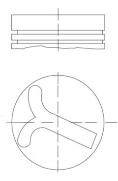 MAHLE 6405700 — Piston motor