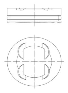 MAHLE 681PI00109000 — Piston motor