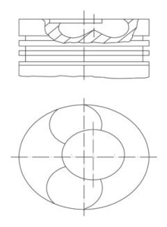 MAHLE 2290700 — Piston motor