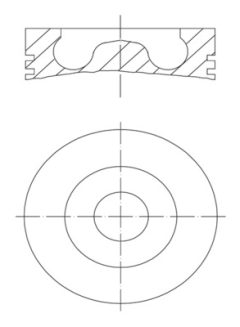 MAHLE 6811200 — Piston motor