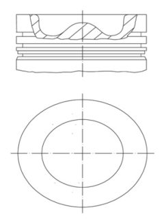 MAHLE 037PI00115000 — Поршень