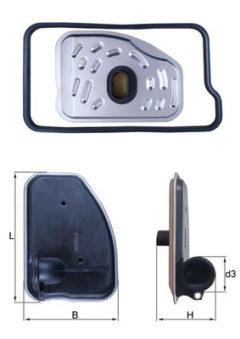 MAHLE HX238D — Filtru hidraulic cutie de viteze automată