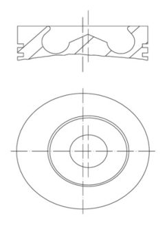 MAHLE 0438700 — Piston motor