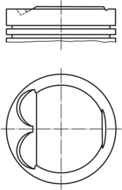 MAHLE 6077700 — Piston motor