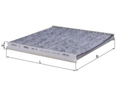 MAHLE LAK131 — Filtru habitaclu