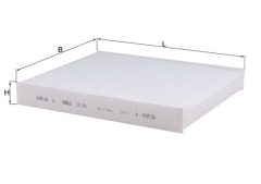 MAHLE LA120 — Filtru habitaclu