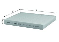 MAHLE LA144 — Салонный фильтр