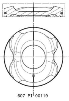 MAHLE 607PI00119000 — Piston motor