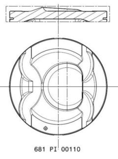 MAHLE 681PI00110000 — Piston motor