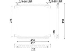 MAHLE AC1143000S — Radiator aer condiționat