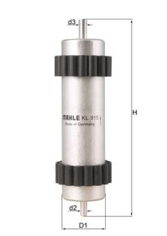 MAHLE KL915 — Filtru combustibil