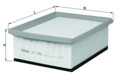 MAHLE LX1568 — Filtru de aer
