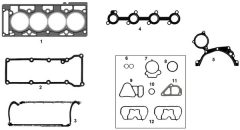 MAHLE JM595704 — Полный набор прокладок двигателя