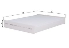 MAHLE LA891 — Салонный фильтр