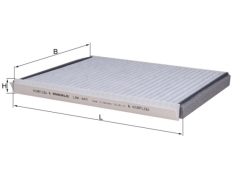 MAHLE LAK447 — Салонный фильтр