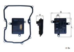 MAHLE HX267D — Фильтр АКПП