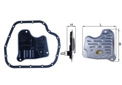 MAHLE HX284D — Filtru hidraulic cutie de viteze automată