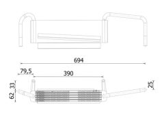 MAHLE CLC314000S — Radiator ulei motor