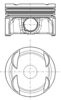 MAHLE 028PI00171000 — Piston motor
