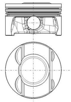 MAHLE 028PI00175000 — Поршень