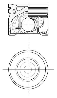 MAHLE 039PI00139000 — Piston motor