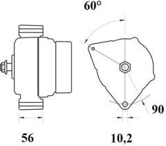 MAHLE MG467 — Alternator
