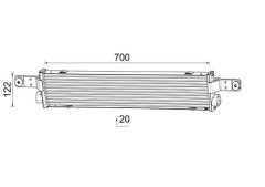 MAHLE CLC360000P — Radiator ulei cutie de viteze automată