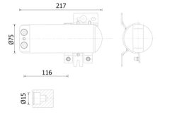 MAHLE AD321000S — Осушитель кондиционера