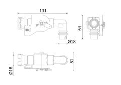 MAHLE CV27000P — Supapă de reglare lichid de răcire