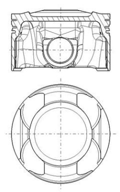 MAHLE 001PI00188000 — Piston motor
