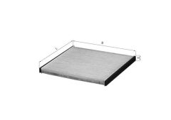 MAHLE LA109 — Filtru habitaclu