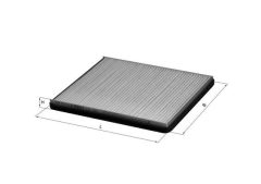 MAHLE LA143 — Салонный фильтр