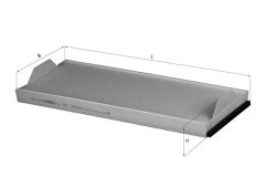 MAHLE LA358 — Filtru habitaclu