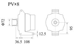 MAHLE MG1192 — Alternator