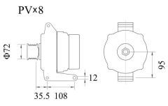 MAHLE MG1200 — Alternator