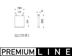MAHLE AH357000P — Radiator încălzire habitaclu