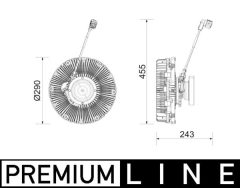 MAHLE AB312000S — Ventilator habitaclu