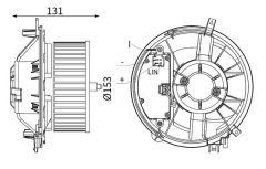 MAHLE AB426000S — Ventilator habitaclu