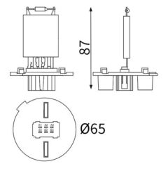 MAHLE AC1166000P — Радиатор кондиционера