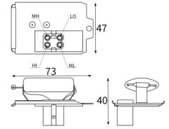 MAHLE ABR187000S — Rezistență ventilator habitaclu
