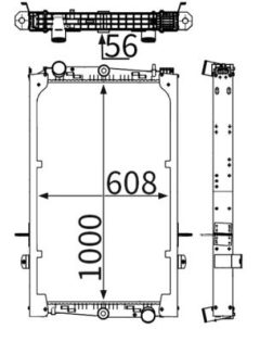 MAHLE CLC 455 000S — Radiator ulei motor