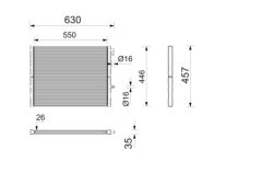 MAHLE CR2812000P — Radiator răcire motor