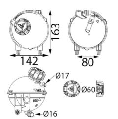 MAHLE CRT 177 001S — Расширительный бачок