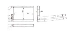 MAHLE AH375000S — Радиатор печки