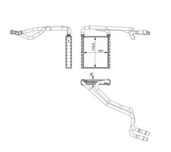 MAHLE AH348000S — Радиатор печки