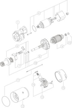 MAHLE MS1177 — Electromotor